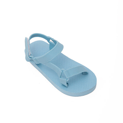 Zori Kids Sandals in Dusty Blue