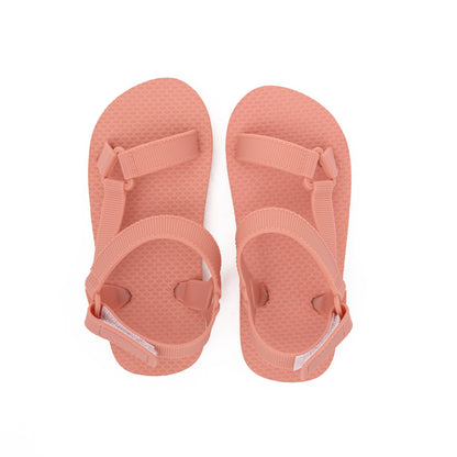 Zori Kids Sandals in Dusty Pink