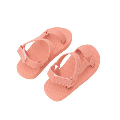 Zori Kids Sandals in Dusty Pink