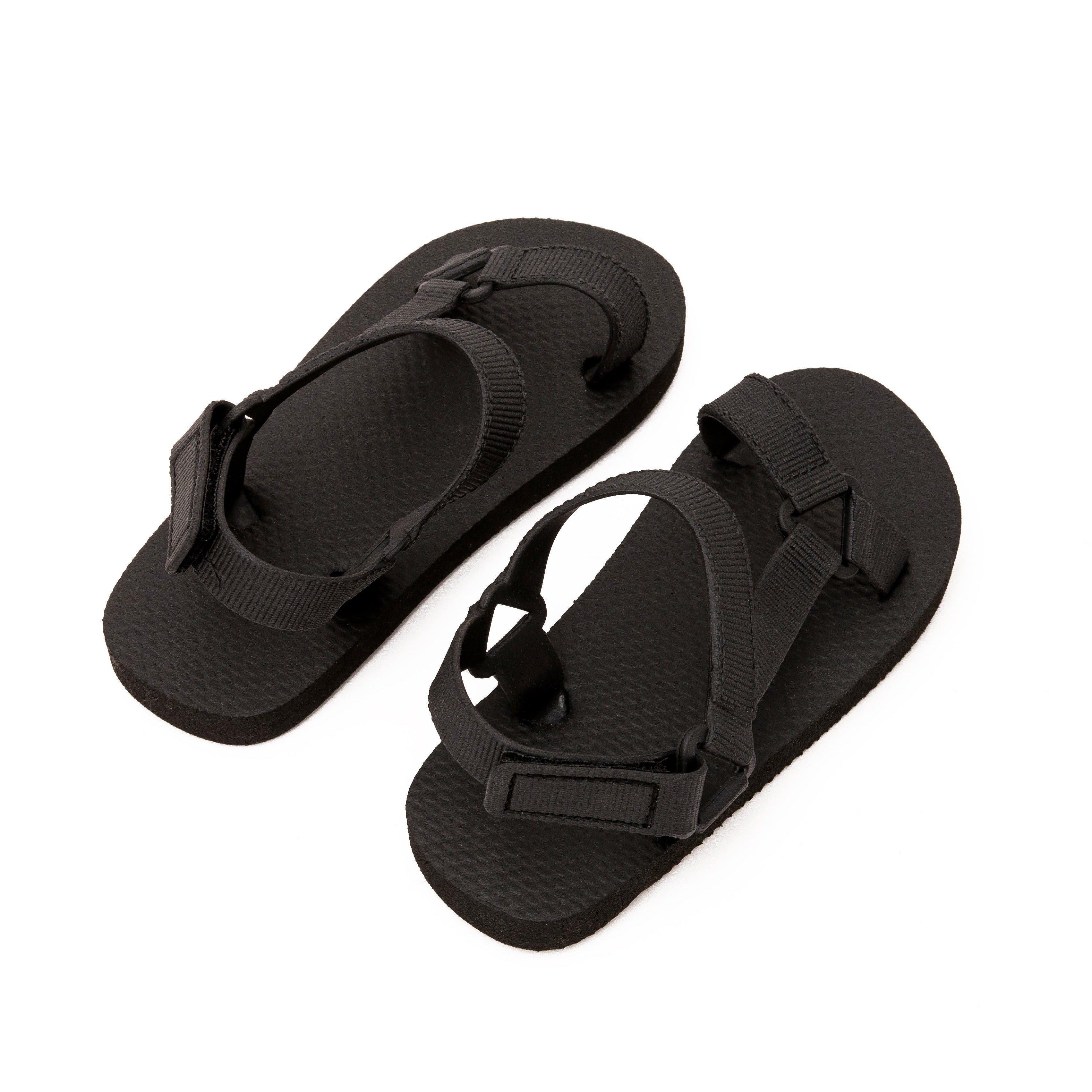 Zori Kids Sandals in Black Zori Days