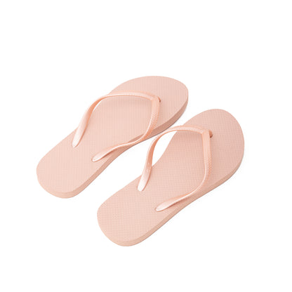 Zori Days Womens Flipflops in Rose Cloud