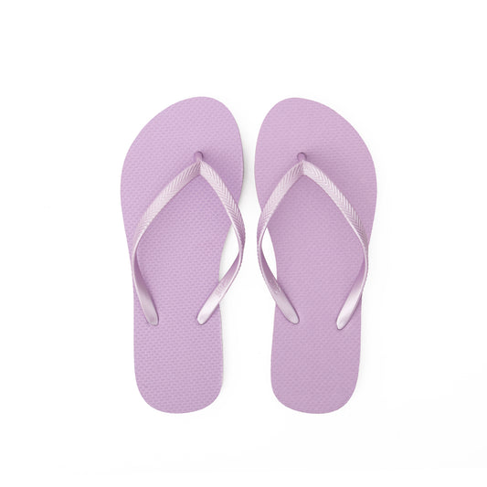 Zori Days Womens Flipflops in Lavender