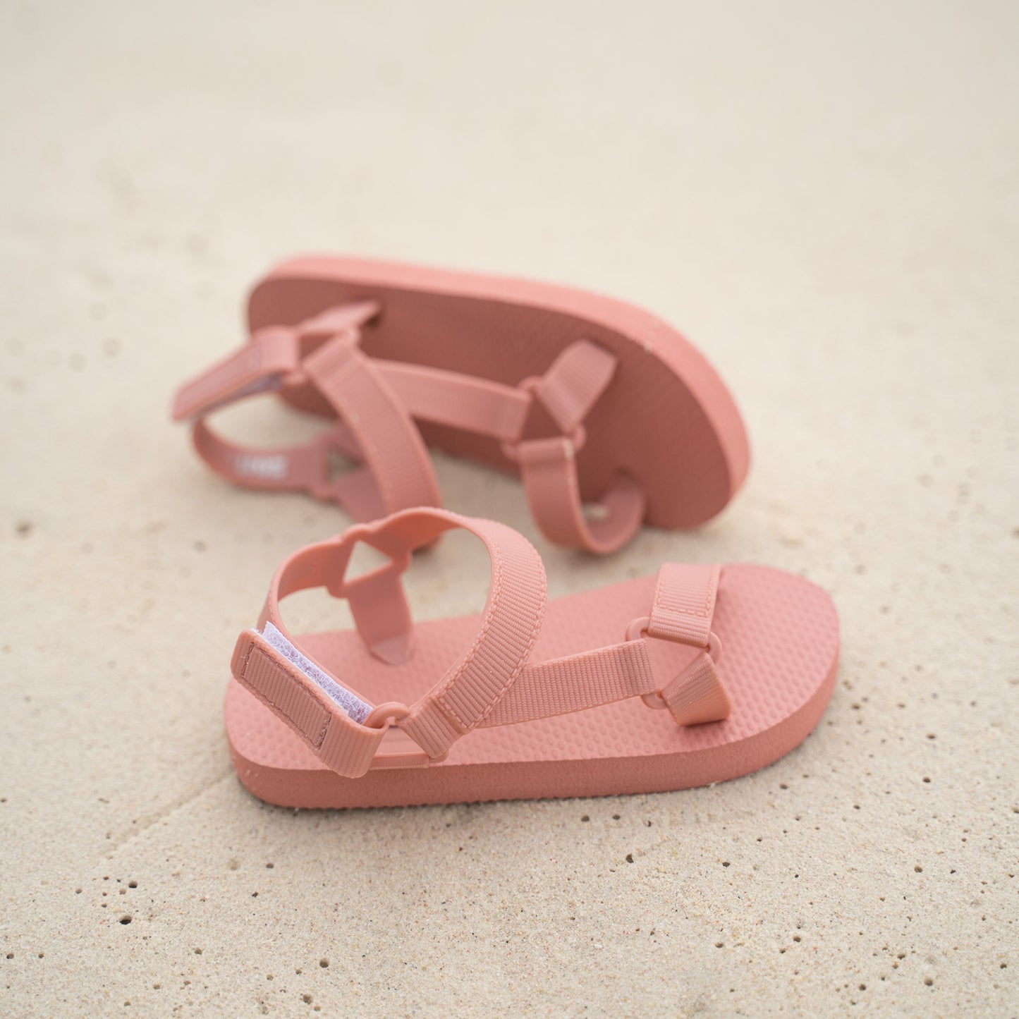 Zori Kids Sandals in Dusty Pink